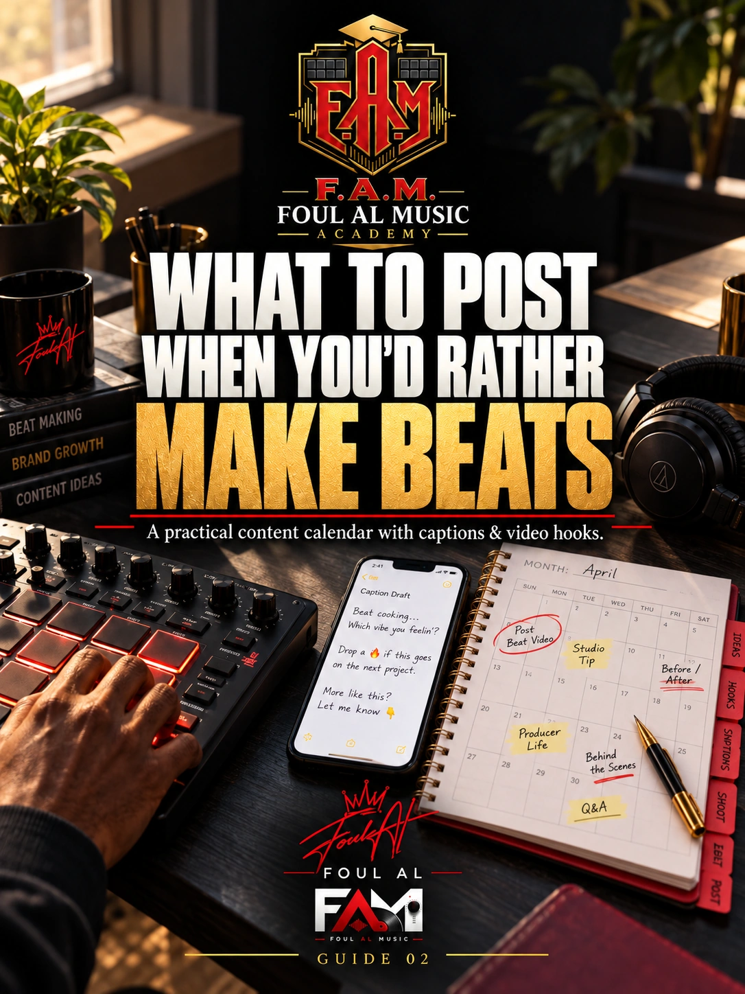 What to Post When You’d Rather Make Beats